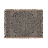 Memento Mori Mandala - Woven Blanket