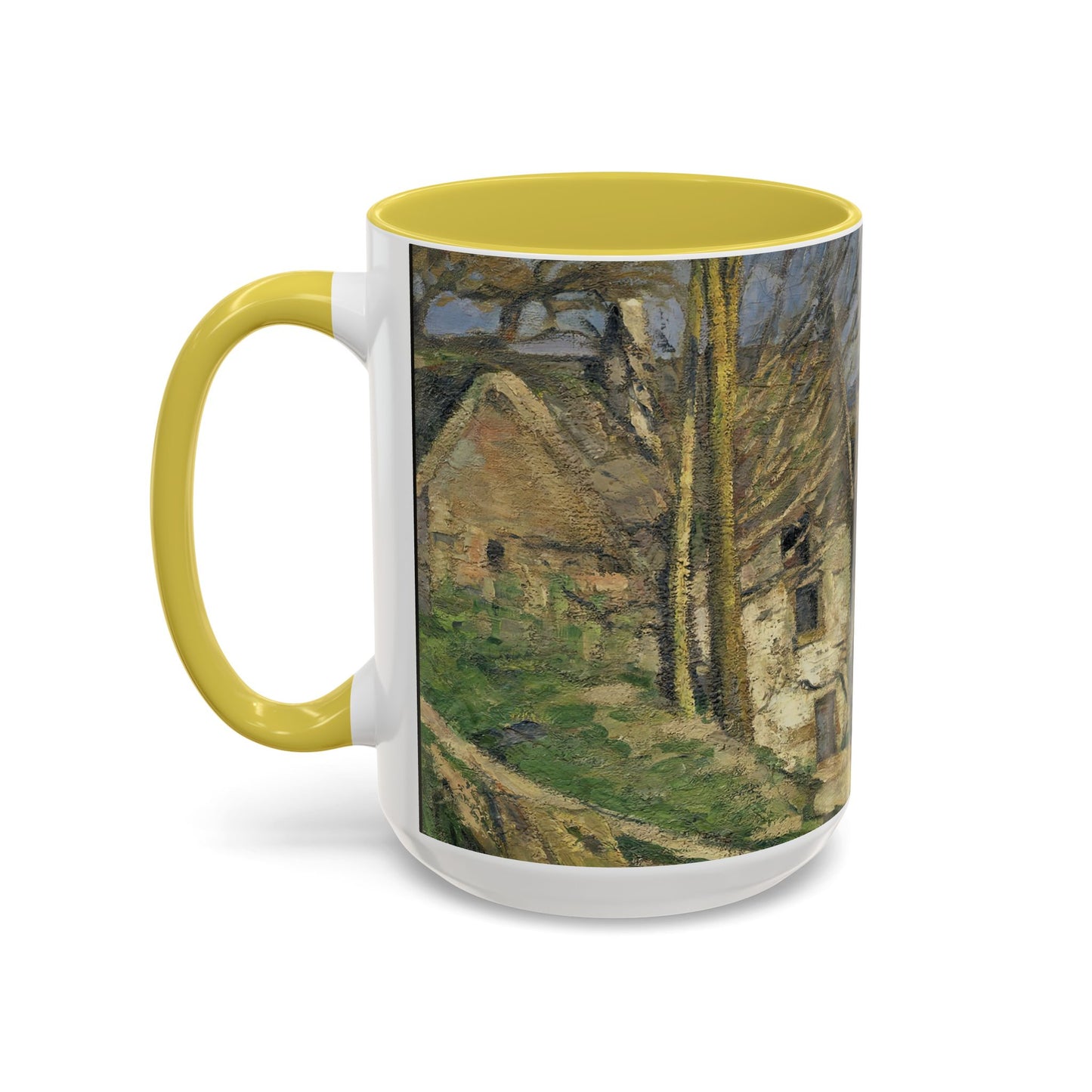 Cézanne, Paul - The House of the Hanged Man, Auvers-sur-Oise (1874) - Colorful Accent Mugs