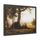 Bierstadt, Albert -  Guerrilla Warfare (1861) - Matte Canvas, Framed
