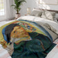 Van Gogh, Vincent - Self Portrait with Bandaged Ear (1889) - Arctic Fleece Blanket