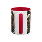 Courbet, Gustave - The Desperate Man (1843) - Colorful Accent Mugs