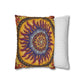 Pacio, Adam - Solar Disc Mandala - Suede Square Pillowcase