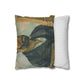 Cézanne, Paul - Portrait of the Artist with a Palette (1890) - Suede Square Pillowcase