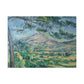 Cézanne, Paul - Mont Sainte-Victoire with Large Pine (1887) - Canvas Block, unframed