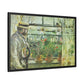 Morisot, Berthe - Eugene Manet on the Isle of Wight (1875) - Matte Canvas, Framed