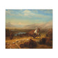 Bierstadt, Albert - The Last of the Buffalo  (1888) - Canvas Block, unframed