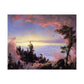 Church, Frederic Edwin - Above the Clouds at Sunrise  (1849) - Satin Posters
