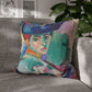 Matisse, Henri - Woman with a Hat (1905) - Suede Square Pillowcase