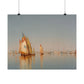Gifford, Sanford Robinson - Venetian Sails: A Study (1873) - Satin Posters