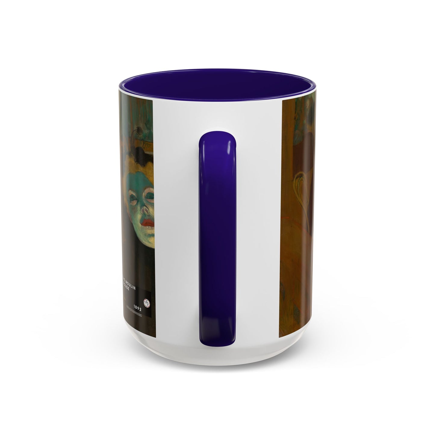Toulouse-Lautrec, Henri - At the Moulin Rouge (1892) - Colorful Accent Mugs