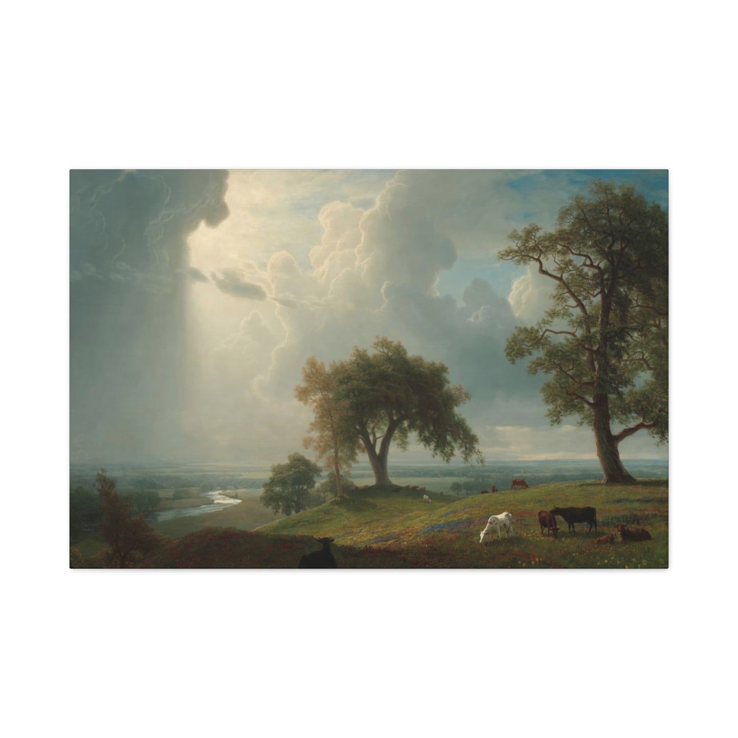 Bierstadt, Albert - California Spring (1875) - Canvas Block, unframed
