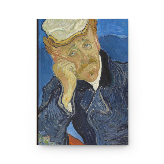 Van Gogh, Vincent - Portrait of Dr. Paul Gachet (1890) - Hardcover Journal Matte