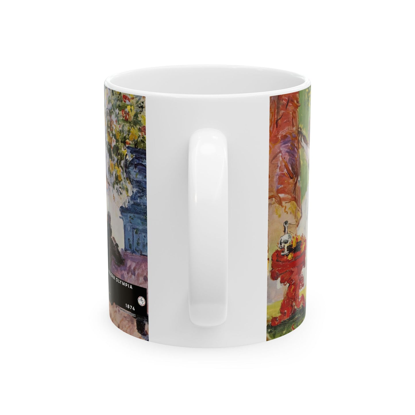 Cézanne, Paul - A Modern Olympia (1874) - Ceramic Mug