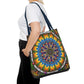 Pacio, Adam - Emerald Arrows Mandala - Tote Bag