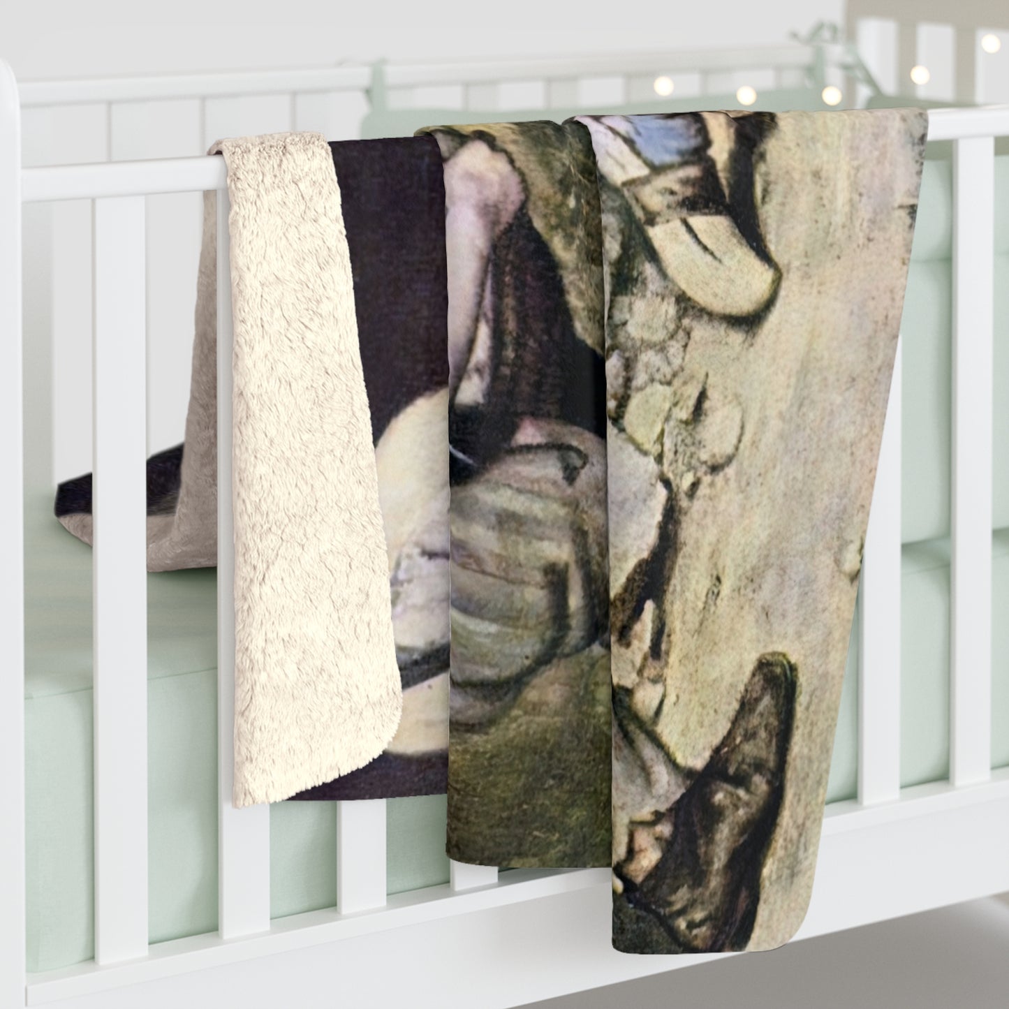 Courbet, Gustave - The Stone Breakers (1850) - Sherpa Fleece Blanket