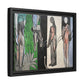 Matisse, Henri - Bathers by a River (1917) - Matte Canvas, Framed