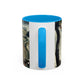 Cézanne, Paul - A Modern Olympia (1874) - Colorful Accent Mugs