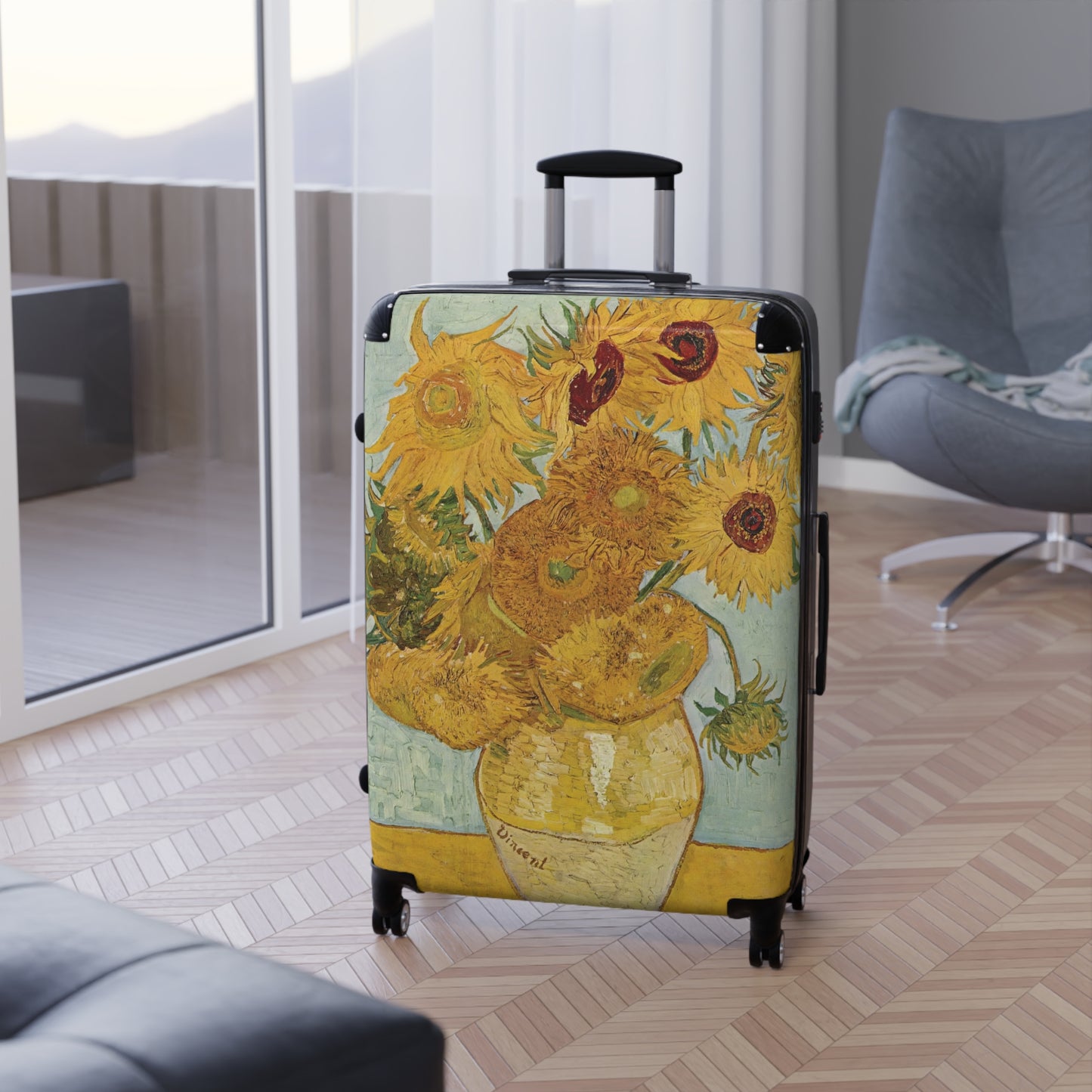Van Gogh, Vincent - Sunflowers (Third version) (1888) - Suitcase