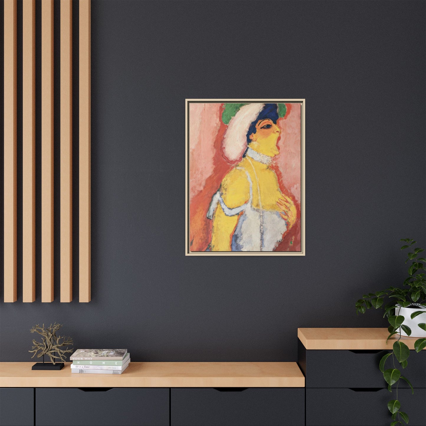 Van Dongen, Kees - Modjesko, Soprano Singer (1908) - Matte Canvas, Framed