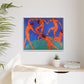 Matisse, Henri - Dance (II) (1910) - Matte Canvas, Framed