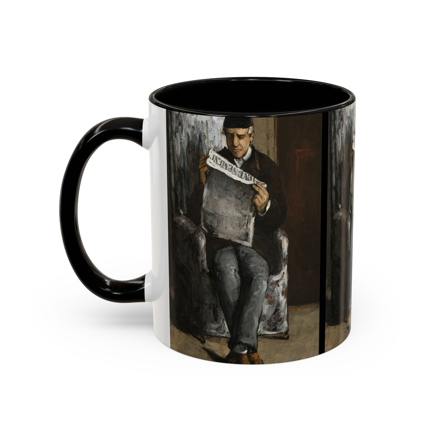 Cézanne, Paul - The Artist’s Father (1866) - Colorful Accent Mugs