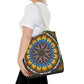 Pacio, Adam - Emerald Arrows Mandala - Tote Bag