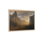 Bierstadt, Albert - Looking Down Yosemite Valley (1865) - Matte Canvas, Framed