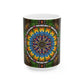 Pacio, Adam - Emerald Arrows Mandala - Ceramic Mug