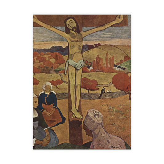Gauguin, Paul - The Yellow Christ (1889) - Postcard Bundles with Envelopes Included