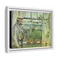 Morisot, Berthe - Eugene Manet on the Isle of Wight (1875) - Matte Canvas, Framed