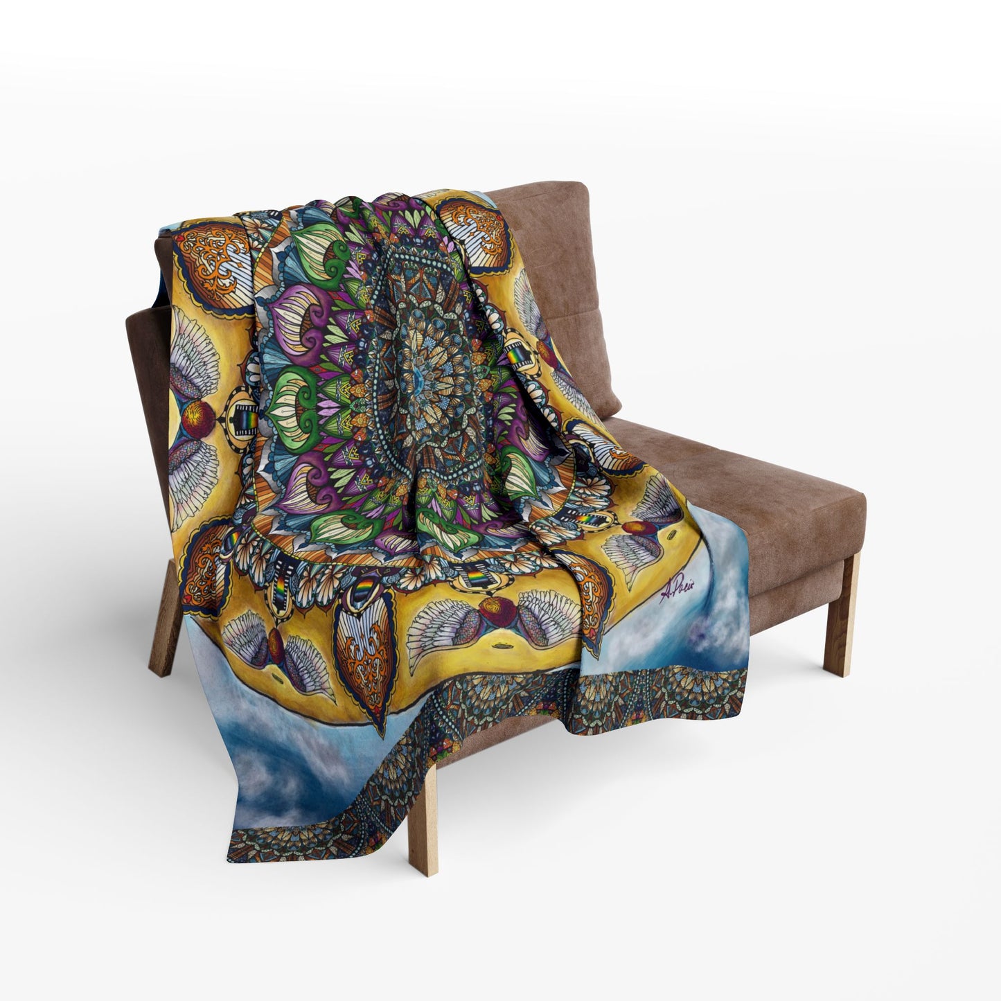 Celestia Mandala - Arctic Fleece Blanket