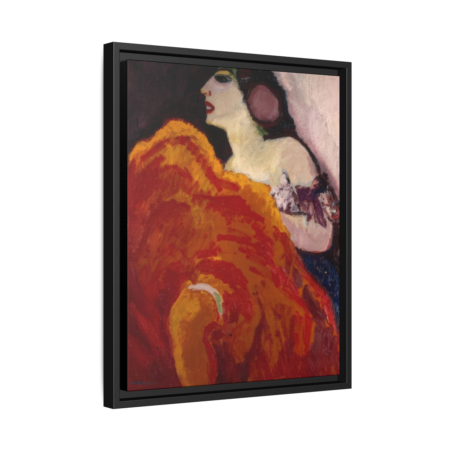 Van Dongen, Kees - The Red Dancer (1907) - Matte Canvas, Framed