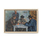 Cézanne, Paul - The Card Players (1892) - Matte Canvas, Framed