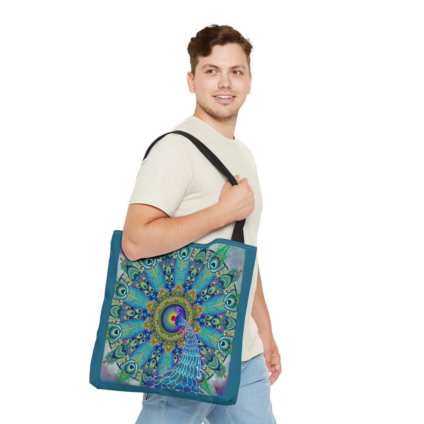 Melek Taus Mandala - Tote Bag