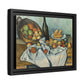 Cézanne, Paul - Basket of Apples (1893) - Matte Canvas, Framed