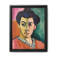 Matisse, Henri - The Green Stripe (1905) - Matte Canvas, Framed