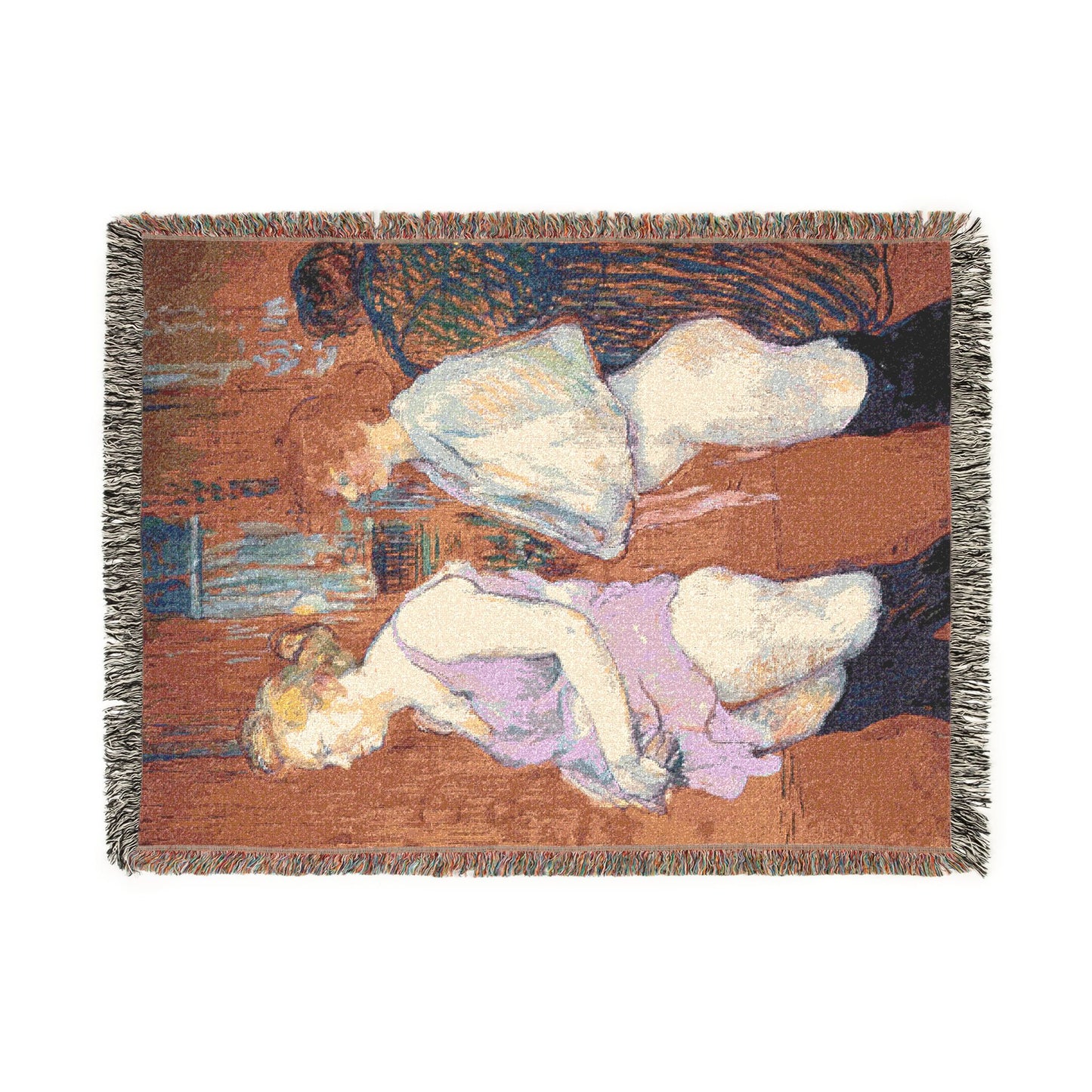 Toulouse-Lautrec, Henri - The Medical Inspection (1894) - Woven Blanket