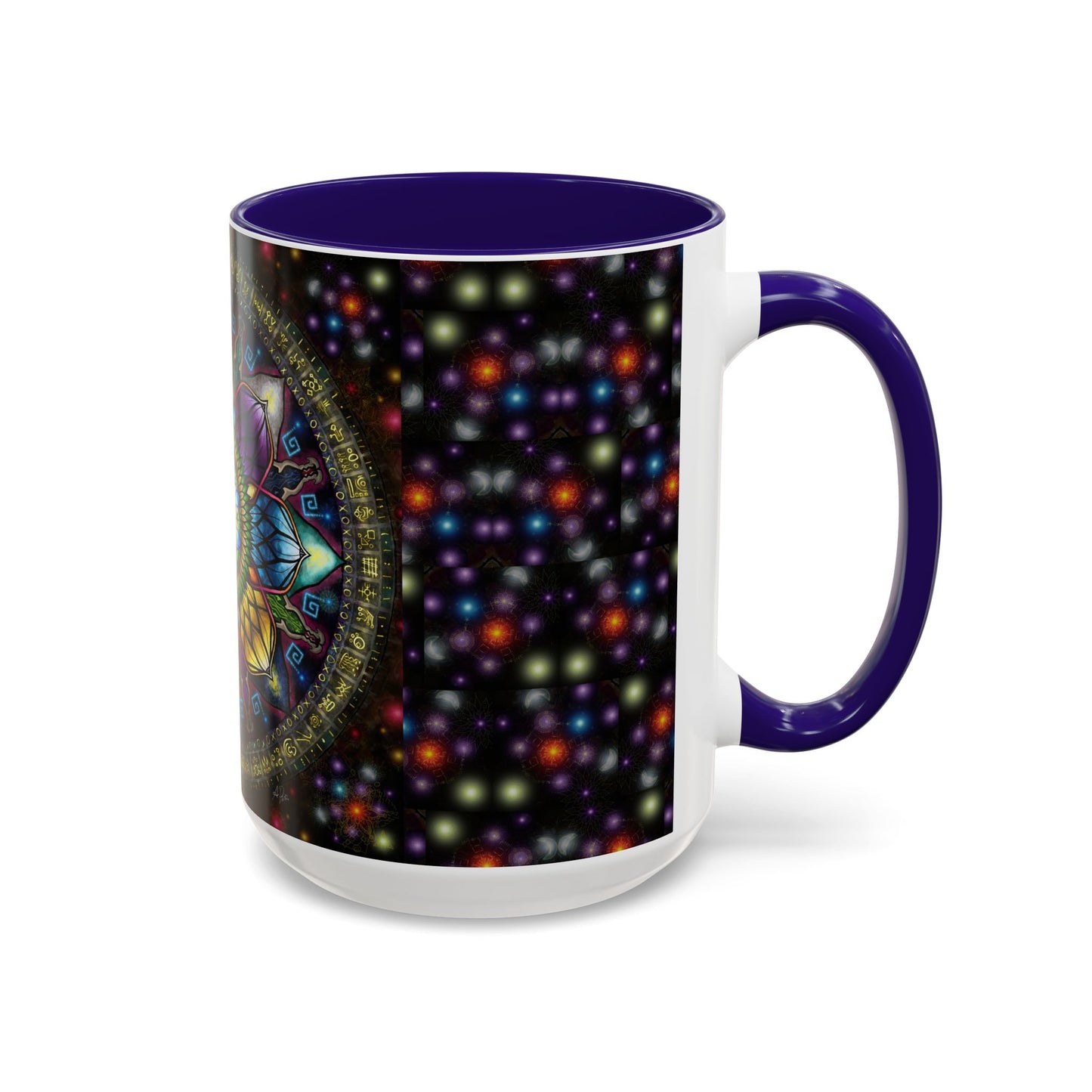 Pacio, Adam - Mystic Jewel Mandala - Colorful Accent Mugs