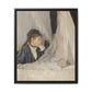 Morisot, Berthe - The Cradle (1872) - Matte Canvas, Framed