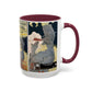 Toulouse-Lautrec, Henri - Moulin Rouge - La Goulue (1891) - Colorful Accent Mugs