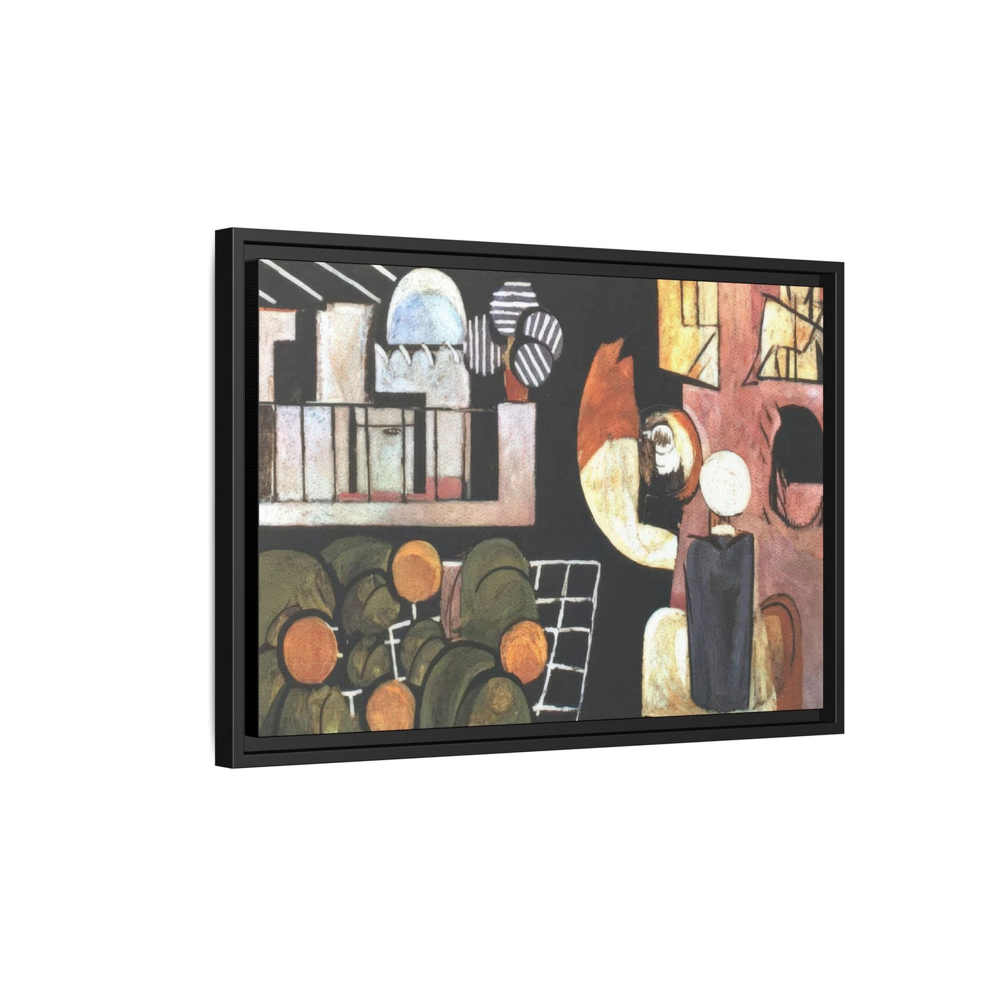 Matisse, Henri - The Moroccans (1916) - Matte Canvas, Framed