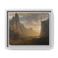 Bierstadt, Albert - Looking Down Yosemite Valley (1865) - Matte Canvas, Framed