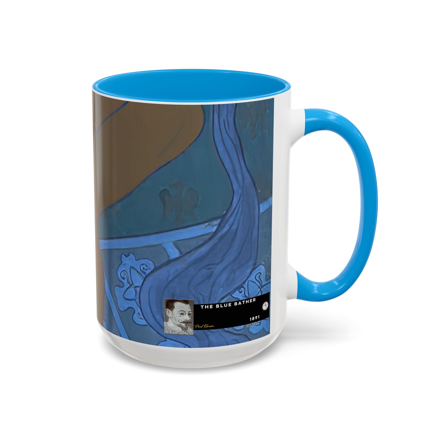 Ranson, Paul - The Blue Bather (1891) - Colorful Accent Mugs