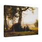 Bierstadt, Albert -  Guerrilla Warfare (1861) - Canvas Block, unframed
