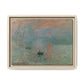 Monet, Claude - Impression, Sunrise (1872) - Matte Canvas, Framed