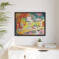 Matisse, Henri - The Joy of Life (1905) - Matte Canvas, Framed