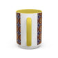 Pacio, Adam - Solar Disc Mandala - Colorful Accent Mugs