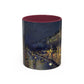 Pissarro, Camille - The Boulevard Montmartre At Night (1897) - Colorful Accent Mugs