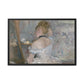 Morisot, Berthe - Woman at Her Toilette (1880) - Matte Canvas, Framed