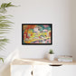 Matisse, Henri - The Joy of Life (1905) - Matte Canvas, Framed